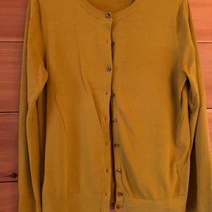 LOFT cotton sweater, button up, new ww/o tags.